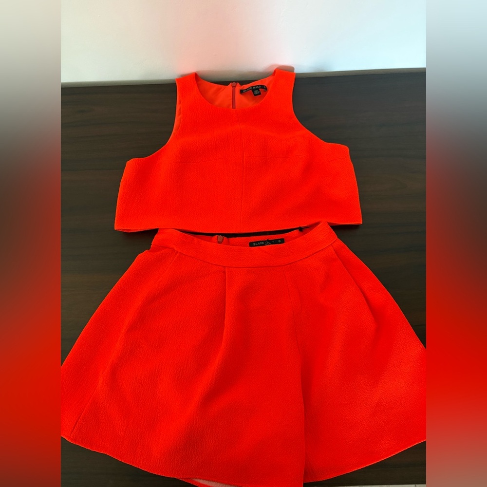 Black Halo Orange Two-Piece Set